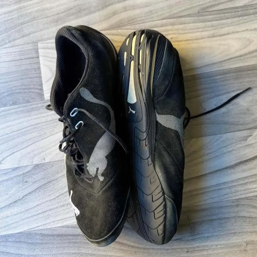 Puma Y2K Black Suede Speedcat Driving Shoes